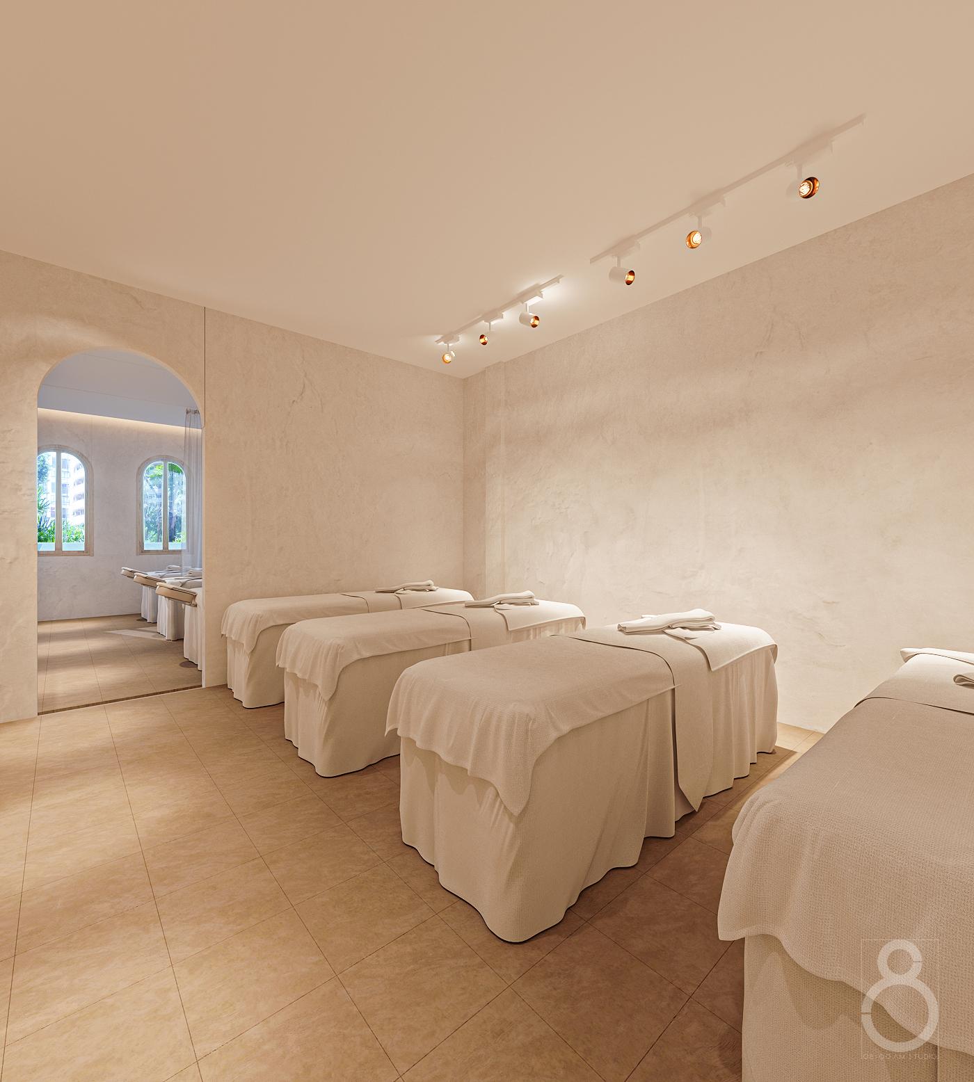 Thiết Kế Nail Salon Kết Hợp Spa & Massage -6